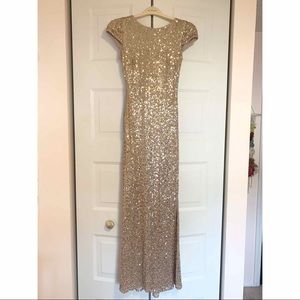 stunning badgley mischka gown